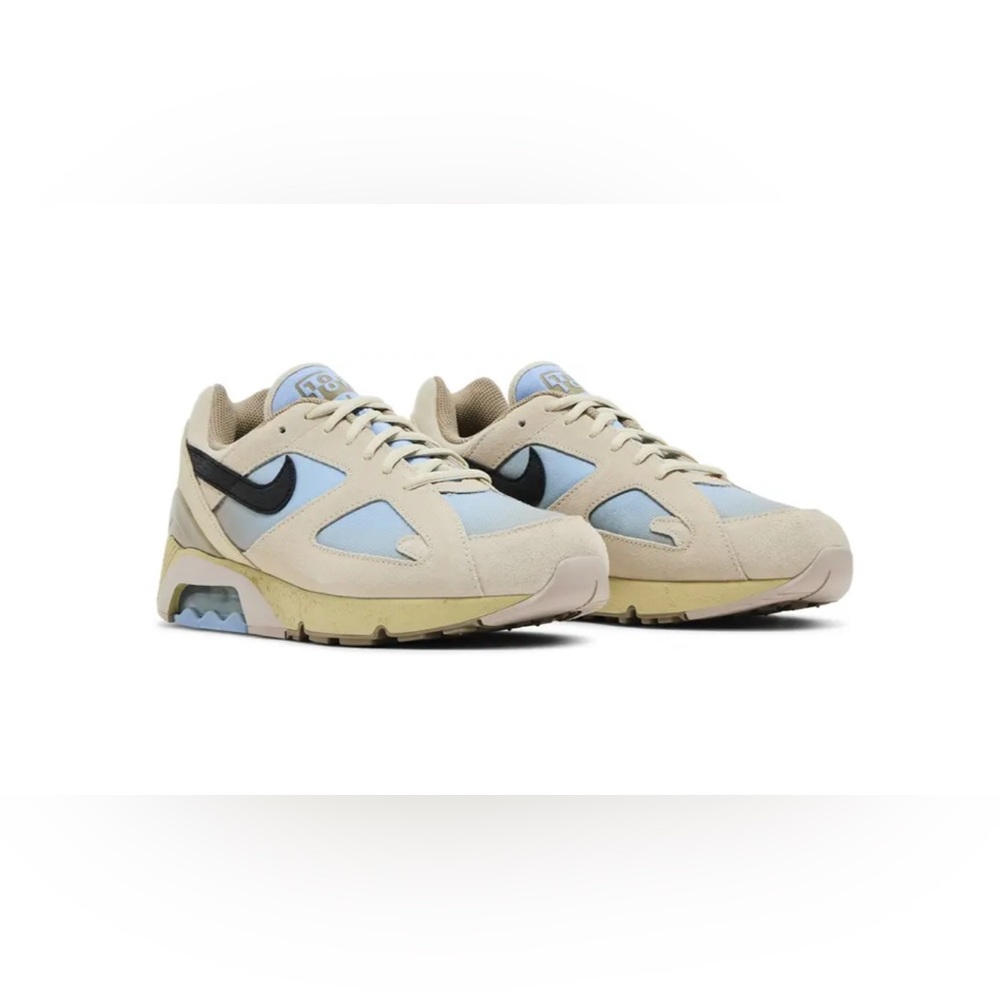 Nike Air 180 Shoes Sneakers Mens sz 10 Khaki Blue Black HJ6282 200